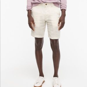 J. Crew Men’s 9” Linen Shorts - NWT